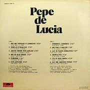 PEPE DE LUCIA / Pepe De Lucia (1976)